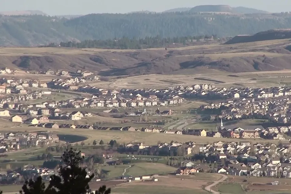 View of Castle Rock, Colorado
